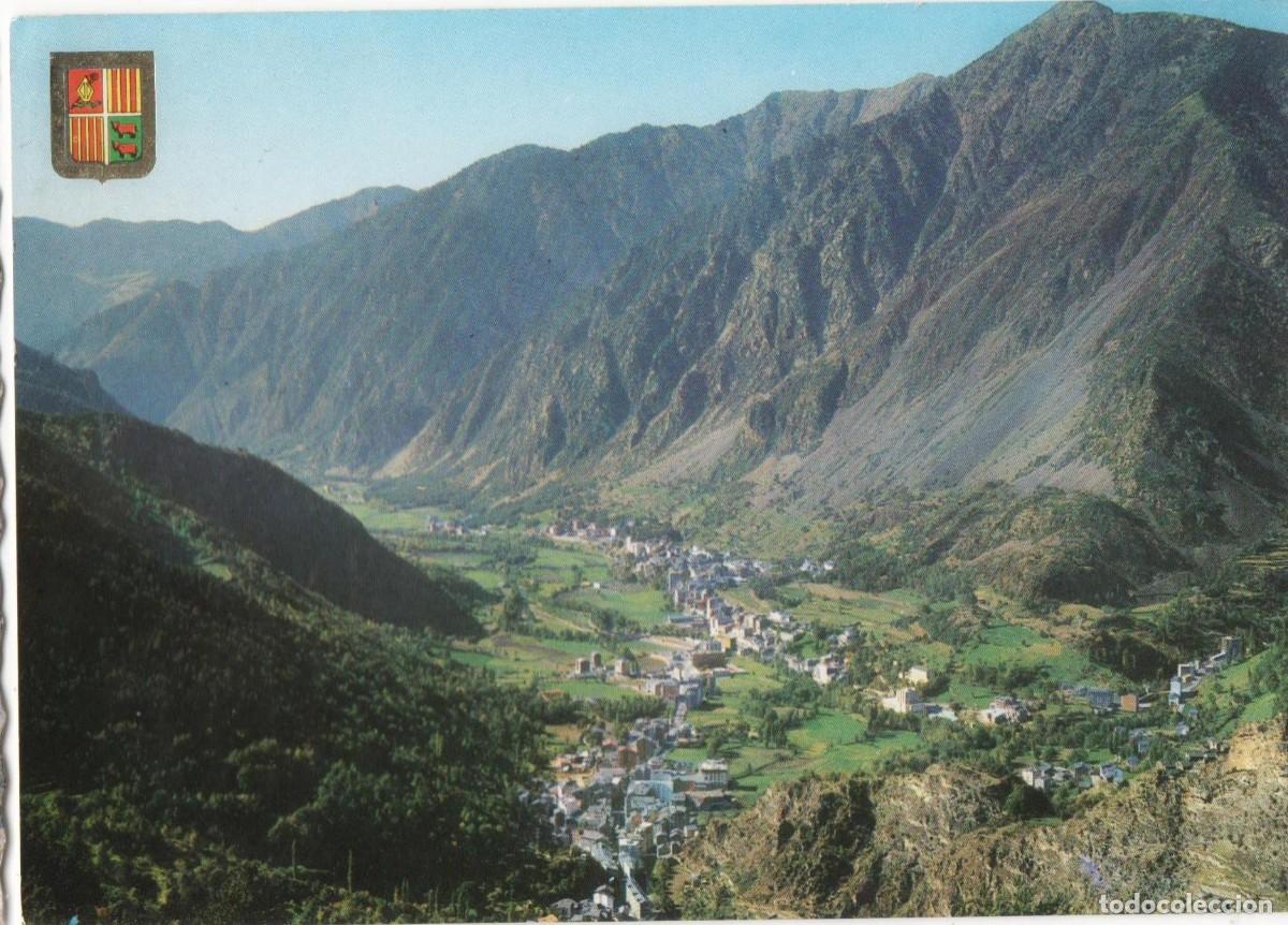 Postais: - VALLES DE ANDORRA-CIRCULADA-