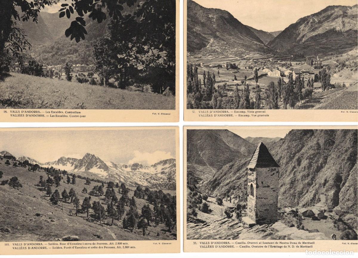 Postales: REP&Uacute;BLIDA DANDORRA. SOLDEU. BOSC DEVALIRA. 4 POSTALS - Foto 1