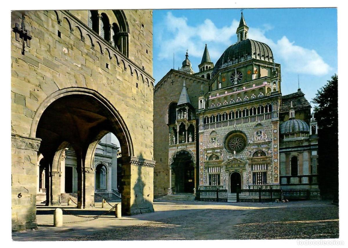 Postkarten: ITALIA. Bergamo. Capilla Colleoni. Ed. G. Carminati, CR. 1609. Sin escribir.