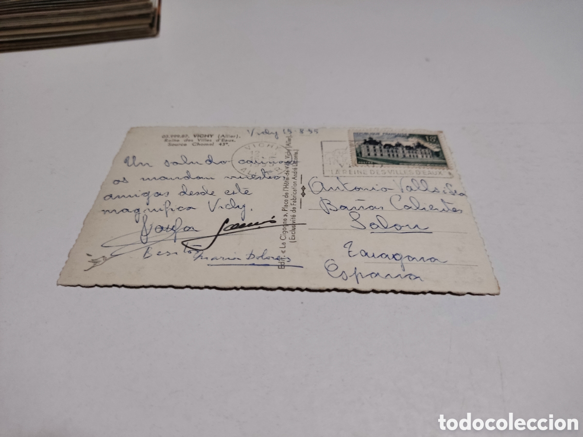 Postales: Postal VICHY, Allier - Foto 2