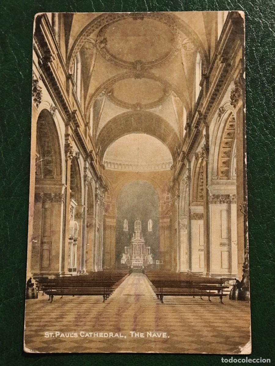 Postcards: Postal de Gran Breta&ntilde;a St.Paul's Catedral The Nave