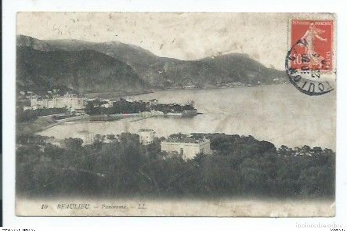 Postales: PANORAMA.- BEAULIEU / FRANCIA - Foto 1