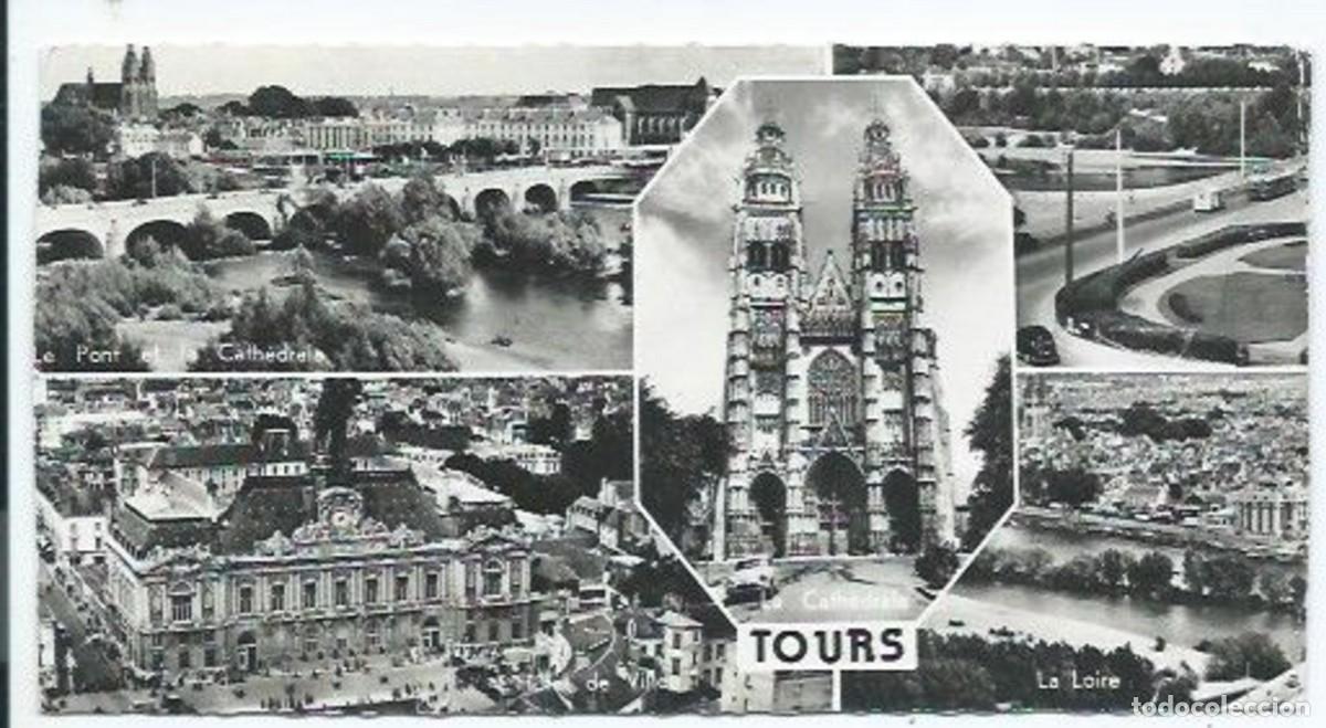 Postales: MULTIVISTAS DE TOURS.- FRANCIA