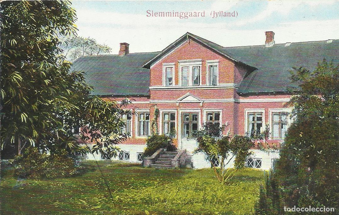 Postales: Dinamarca. Slemminggaard. Jylland. Principios s. XX. Postal. 9x14 cm. Sin escribir.