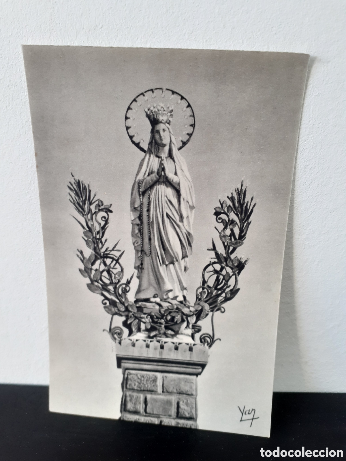 Postales: LOURDES - LA VIERGE COURONN&Eacute;E - Foto 1