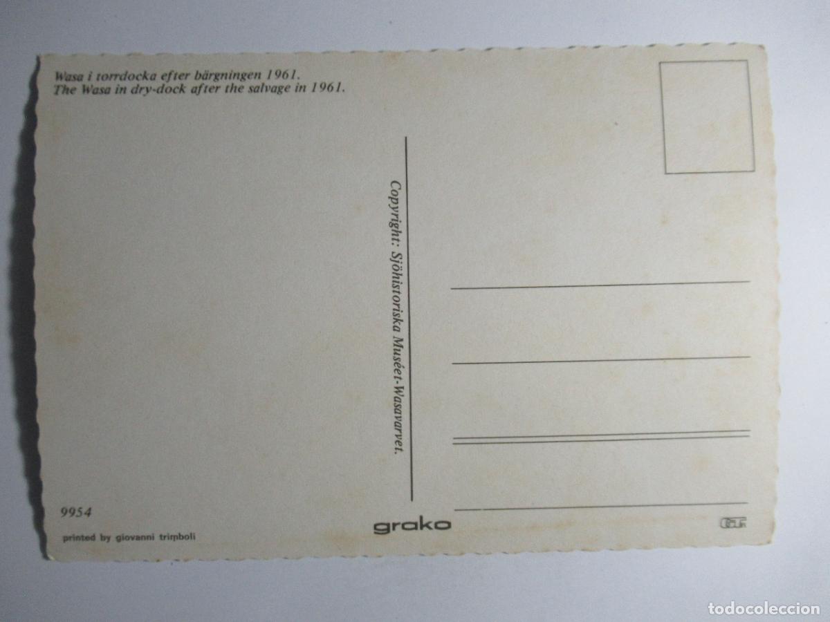 Postales: Wassa i torrdocka efter b&auml;rgningen 1961 - Foto 2