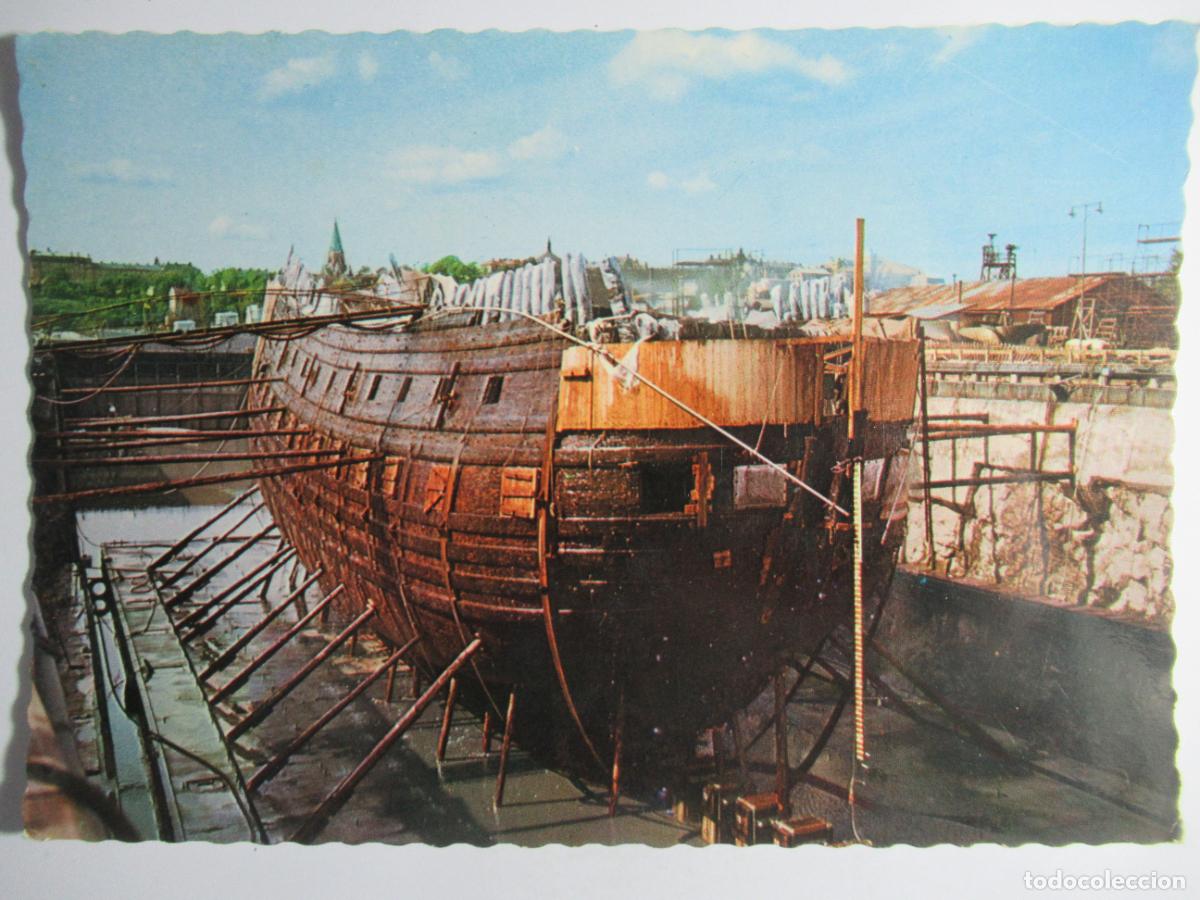 Postales: Wassa i torrdocka efter b&auml;rgningen 1961 - Foto 1