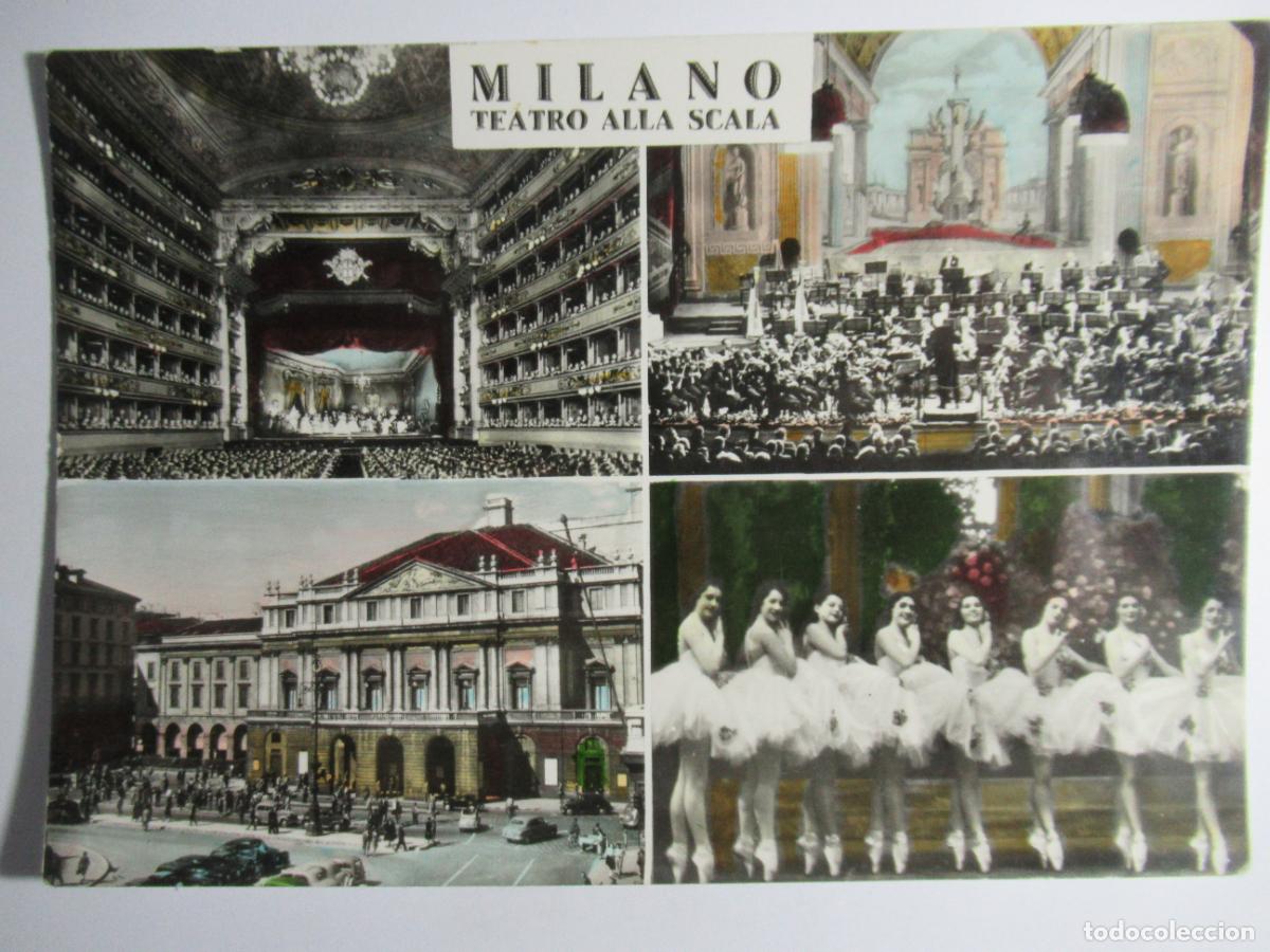 Postales: Milano - Teatro alla Scala - Foto 1