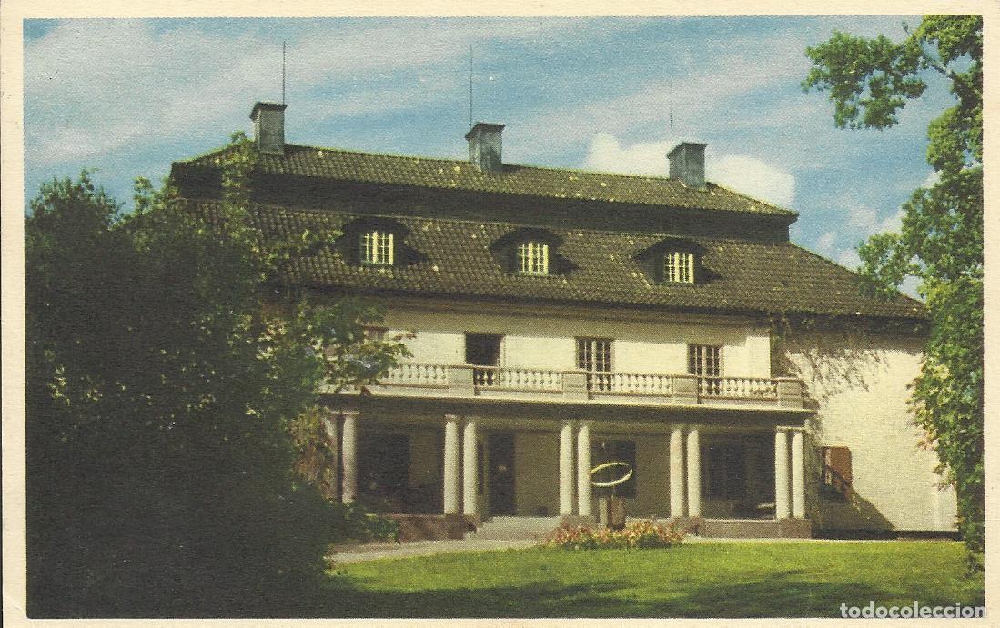 Postales: Marbacka. Suecia. 9x14 cm. Postal. 1950. Escrita con sello.