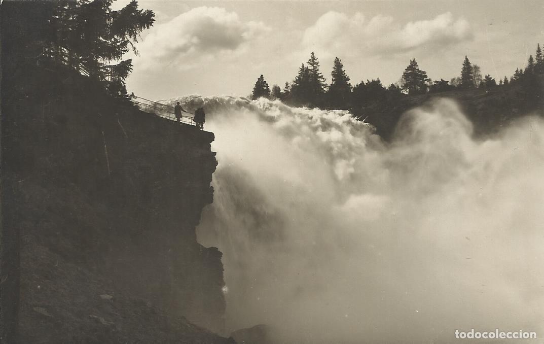 Postales: Tannforsen. Suecia. 9x14 cm. Postal. 1922. Sin escribir.