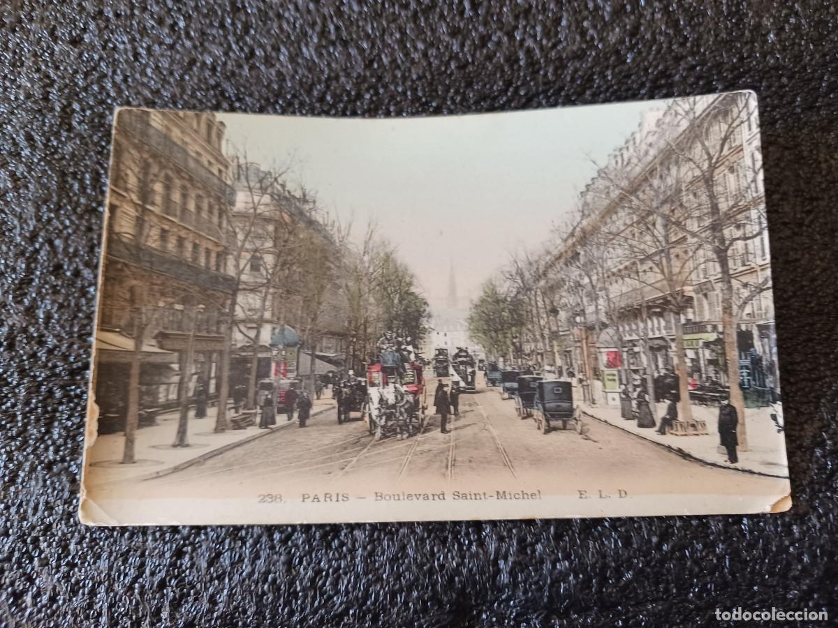 Postales: 238 paris, boulevard saint michel - Foto 1