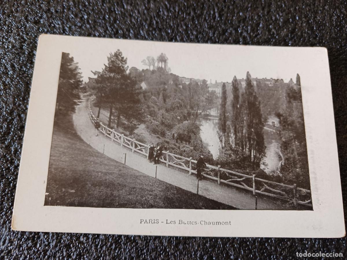 Postales: paris, les uttes chaumont - Foto 1