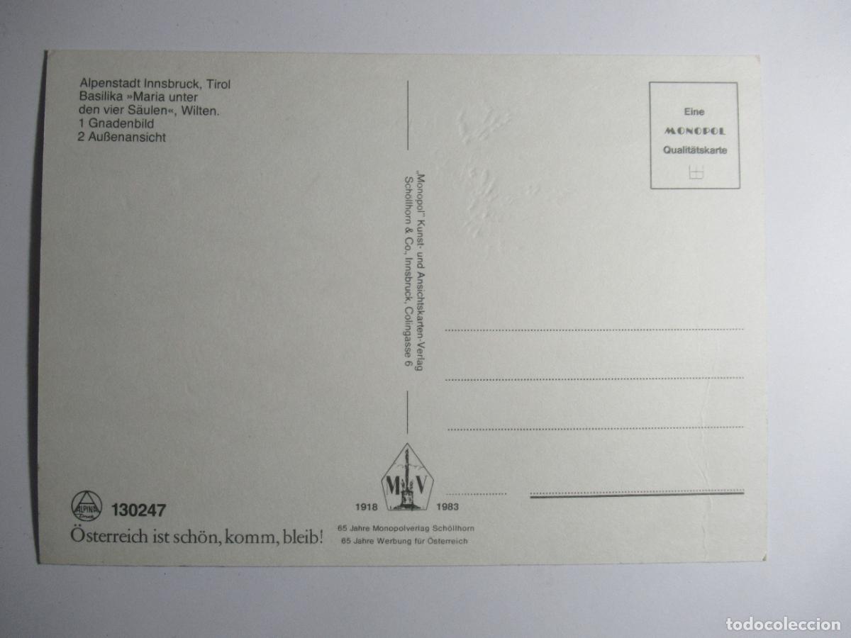 Postales: Innsbruck Basilika - S/C - Foto 2
