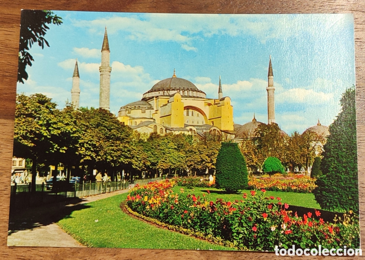 Postales: Postal Estambul. Santa Sof&iacute;a - Foto 1