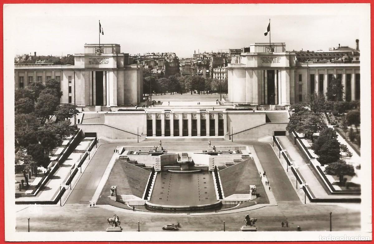 Postales: Francia - Paris : El Palacio de Chaillot - Foto 1