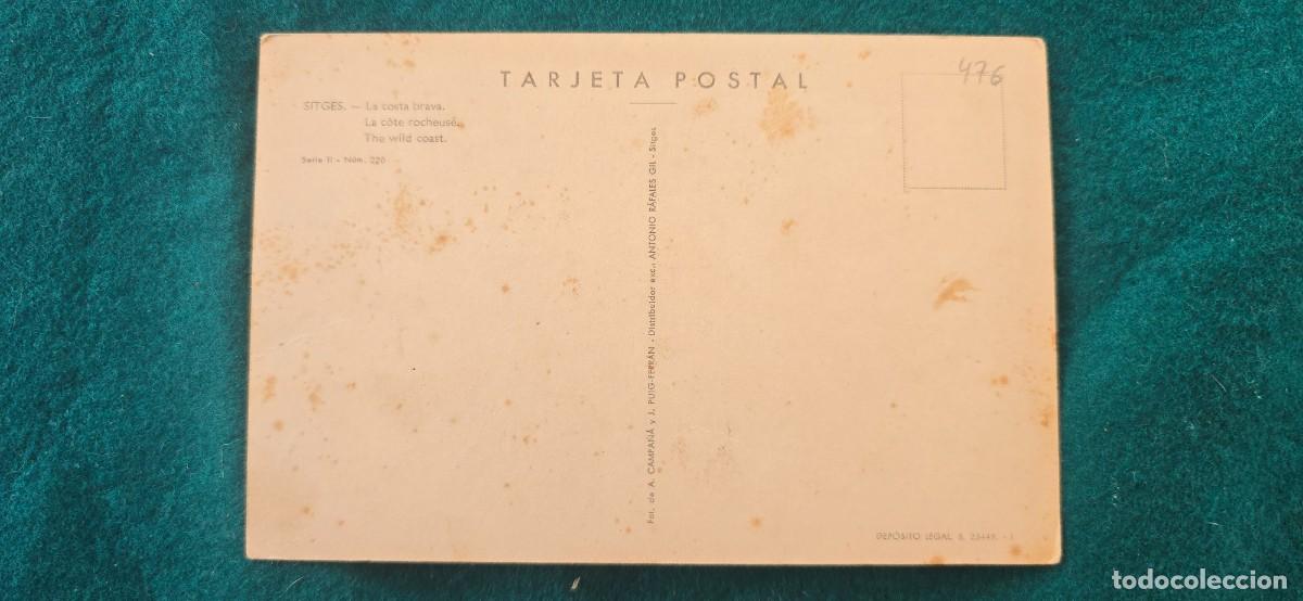 Postales: POSTAL SITGES - BARCELONA - COSTA BRAVA - Foto 2