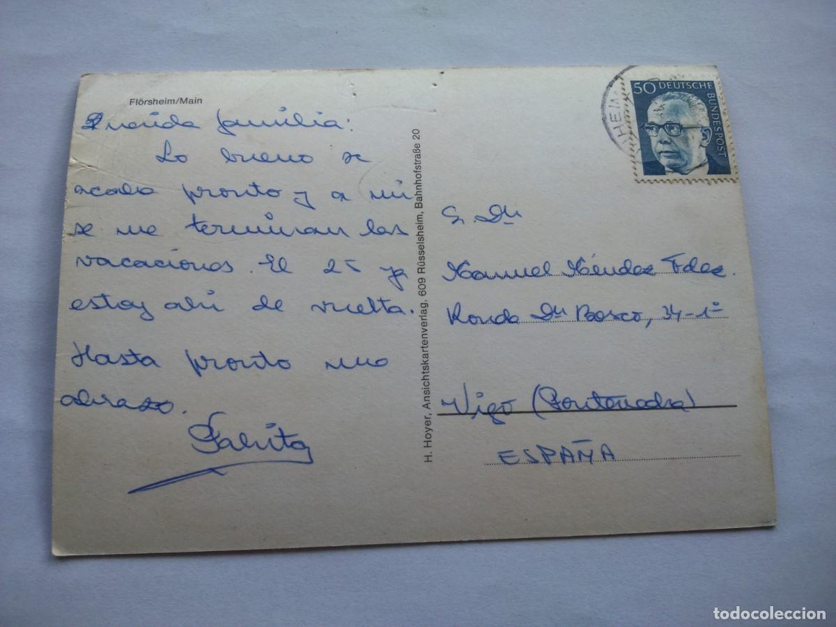 Postales: POSTAL -- FLORSHEIM -- CIRCULADA -- - Foto 2