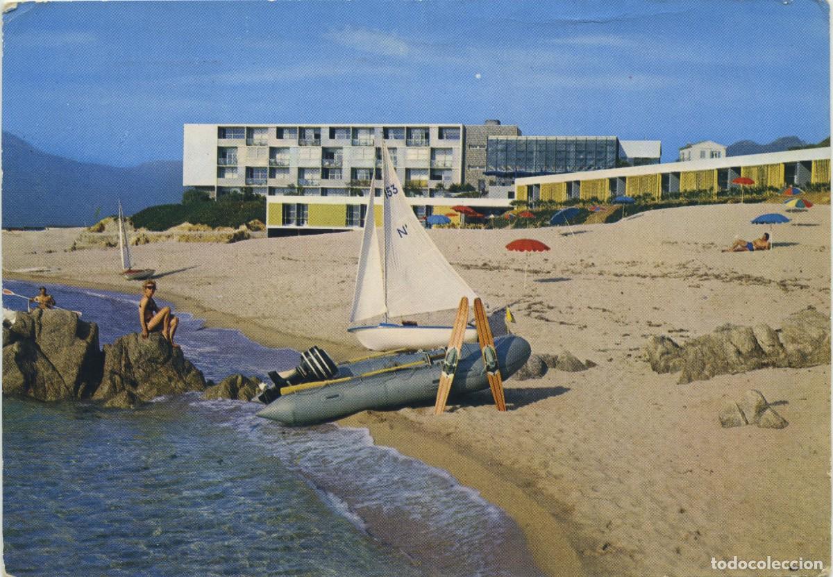 Postkarten: PROPIANO. C&oacute;rcega. Francia. Hotel Arena Blanca. Circulada en 1988. EDITIONS KALLISTE