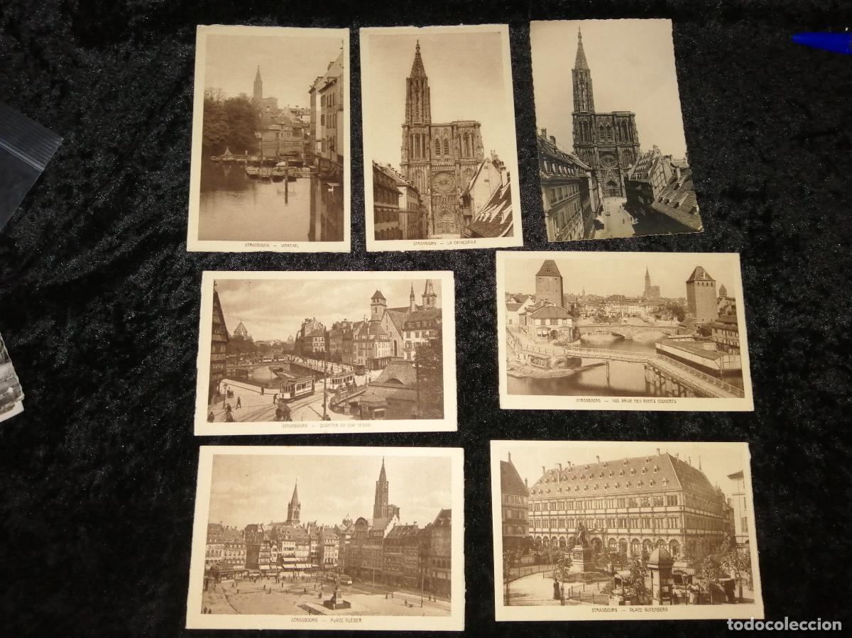 Postales: LOTE 7 POSTALES ESTRASBURGO - Foto 1
