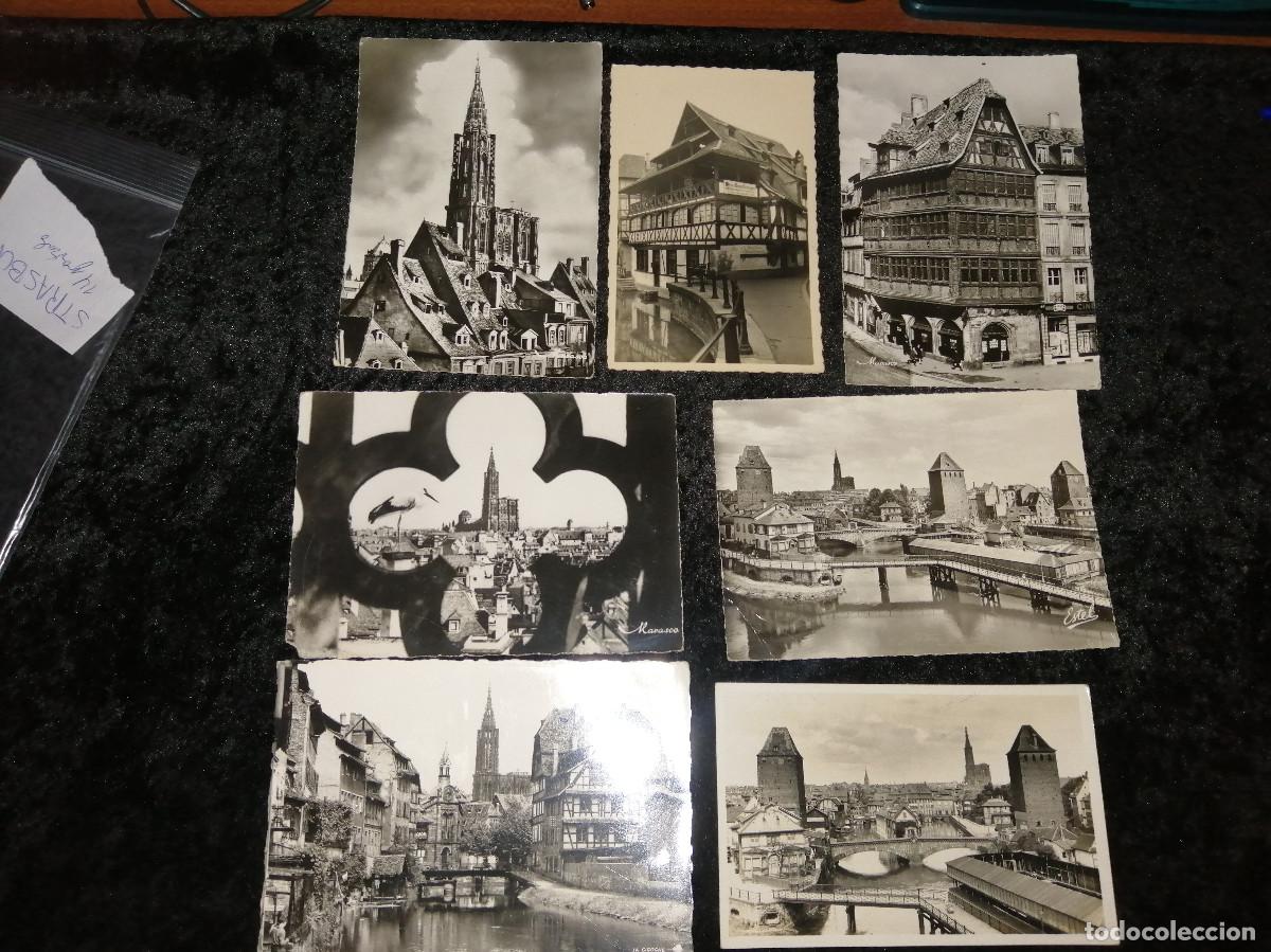 Postales: LOTE 7 POSTALES ESTRASBURGO - Foto 1