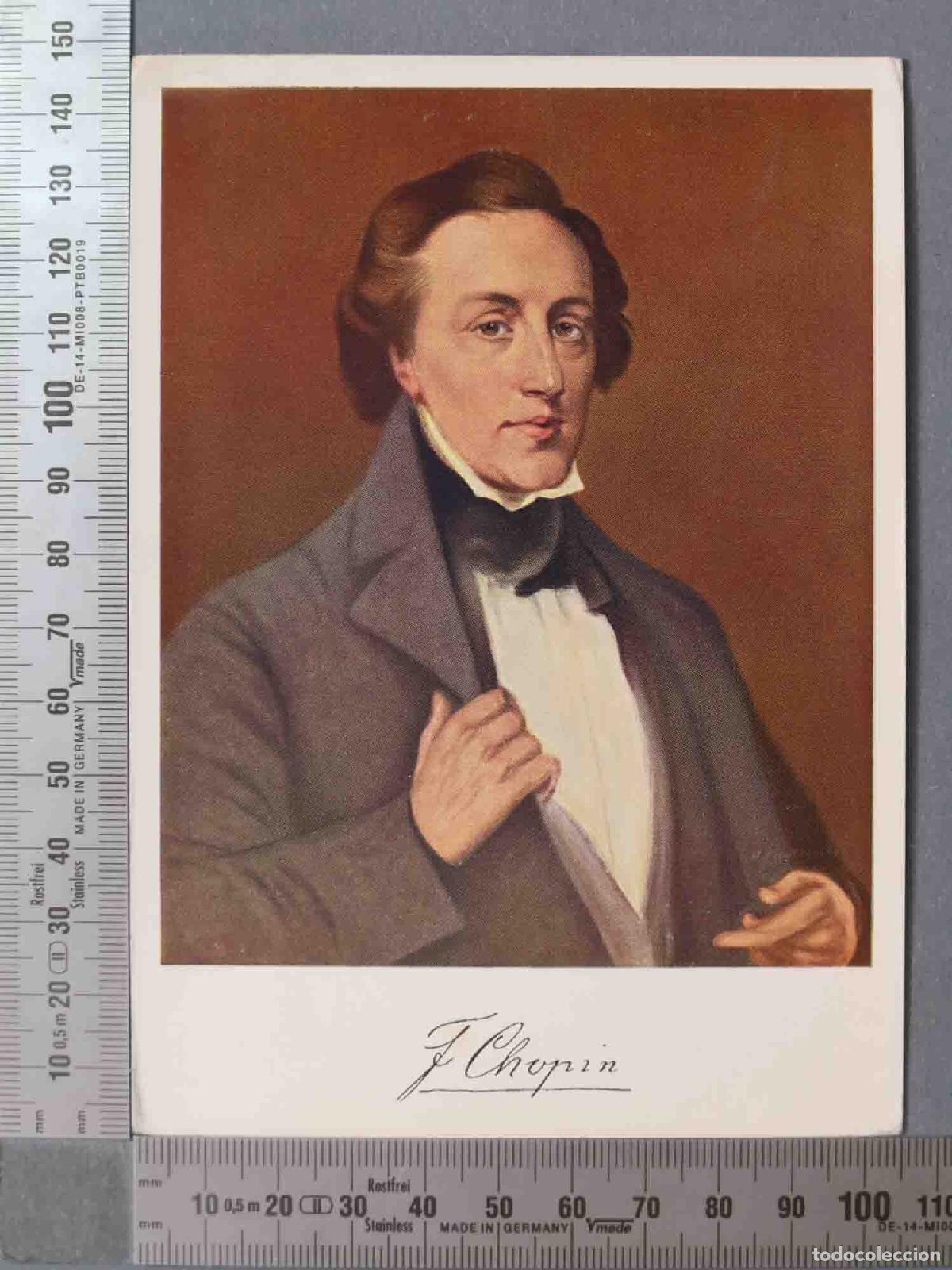 Postales: POSTAL. RETRATO CHOPIN - Foto 1