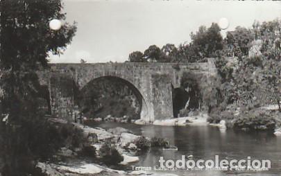 Postkarten: Portugal & Marcofilia, Caldelas, Termas, Puente Romana sobre el Rio Homem, Porto 1953 (183)