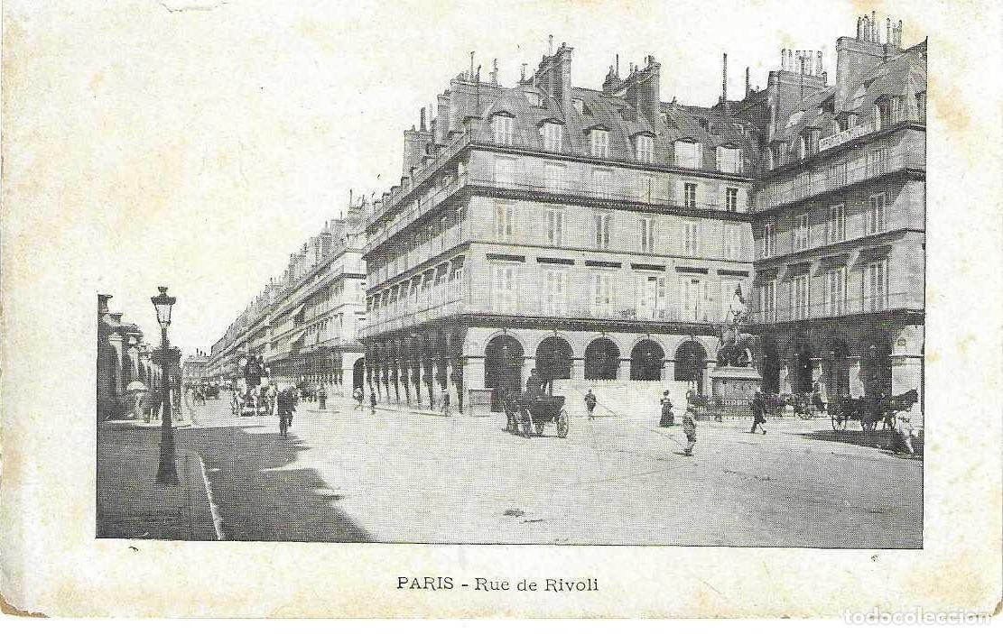 Postkarten: PARIS - RUE DE RIVOLI