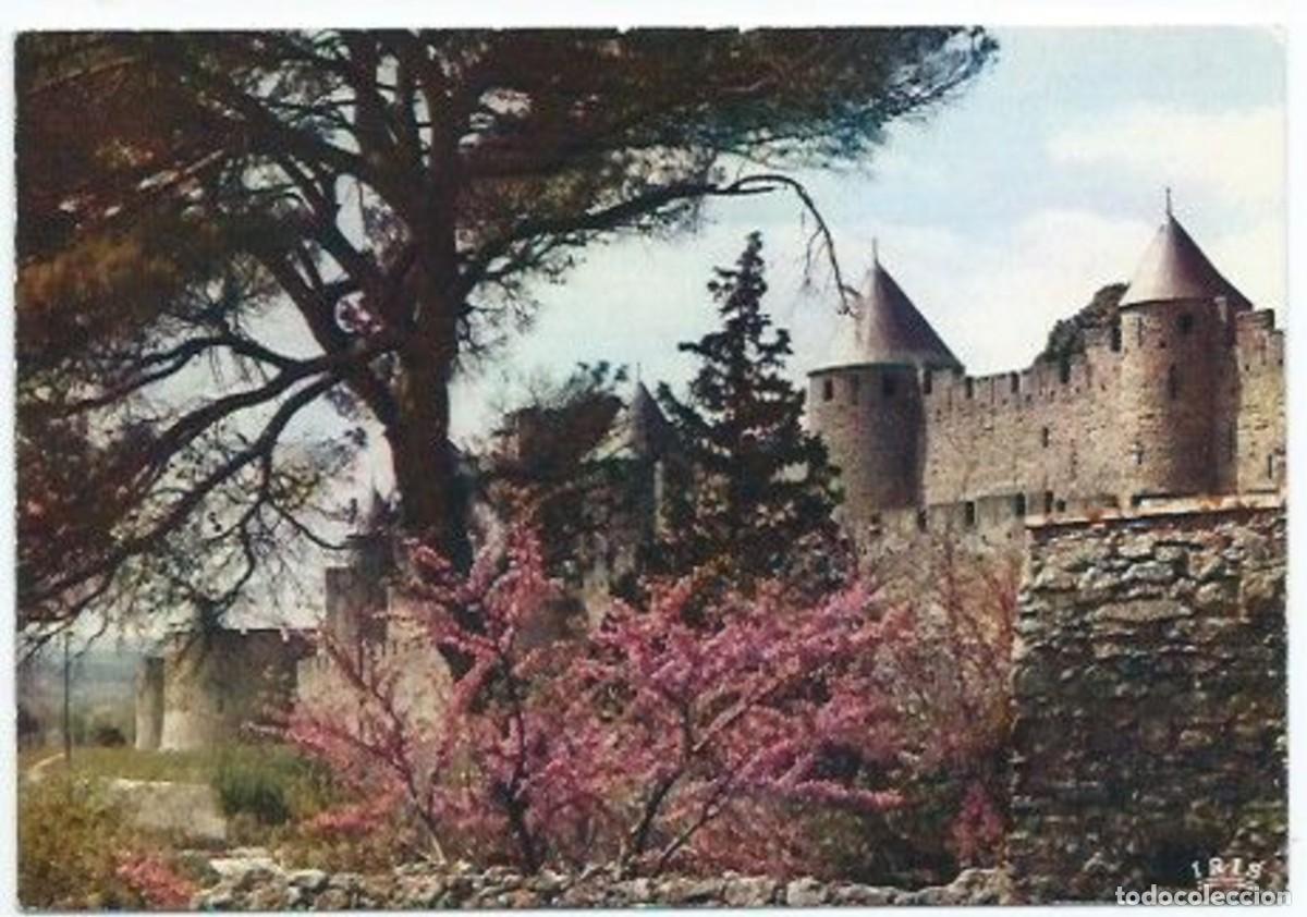 Cartes Postales: LES REMPARTS AU PRINTEMPS.- CARCASONNE / FRANCIA