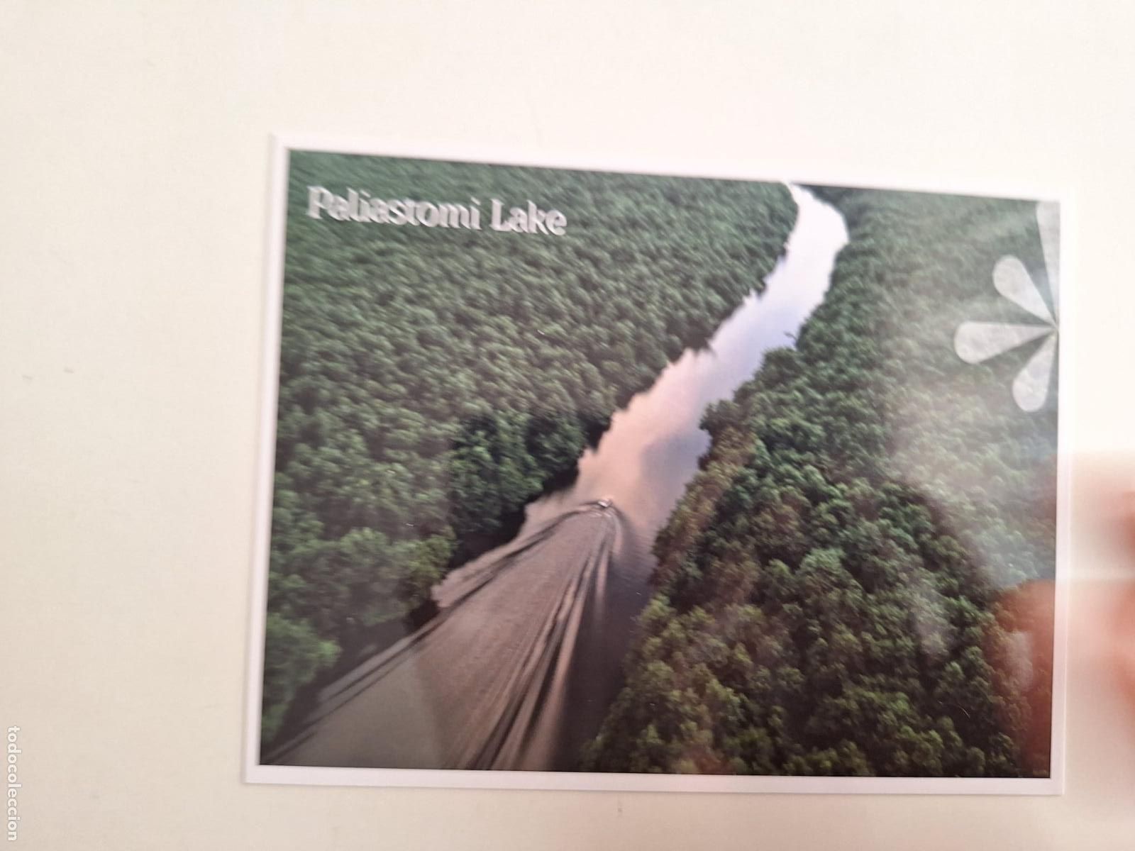Postales: Tarjeta postal Lago Paliastomi Parque nacional de Koljeti C&oacute;lquida Georgia Paisajes