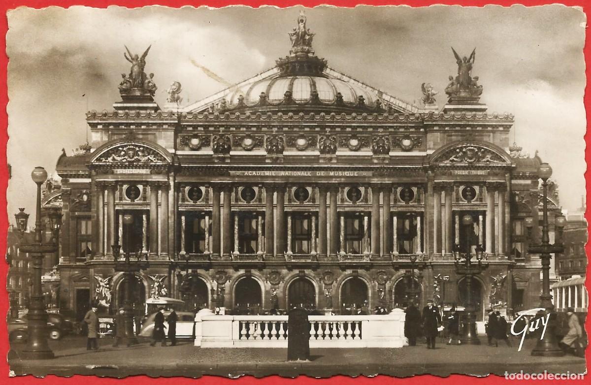 Postales: Francia - Paris : Teatro de la &oacute;pera - Foto 1