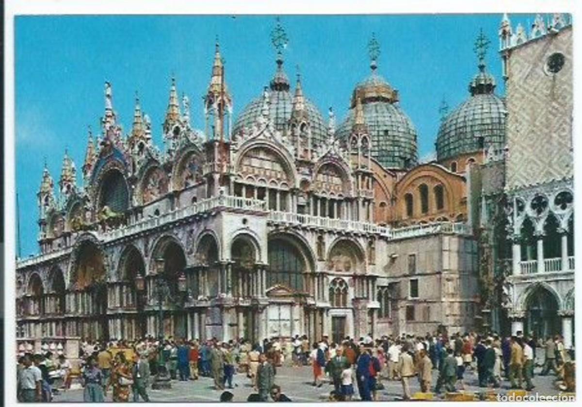 Postais: BASILICA DI S. MARCO - BASILIC OF ST. MARCUS.- VENEZIA / ITALIA