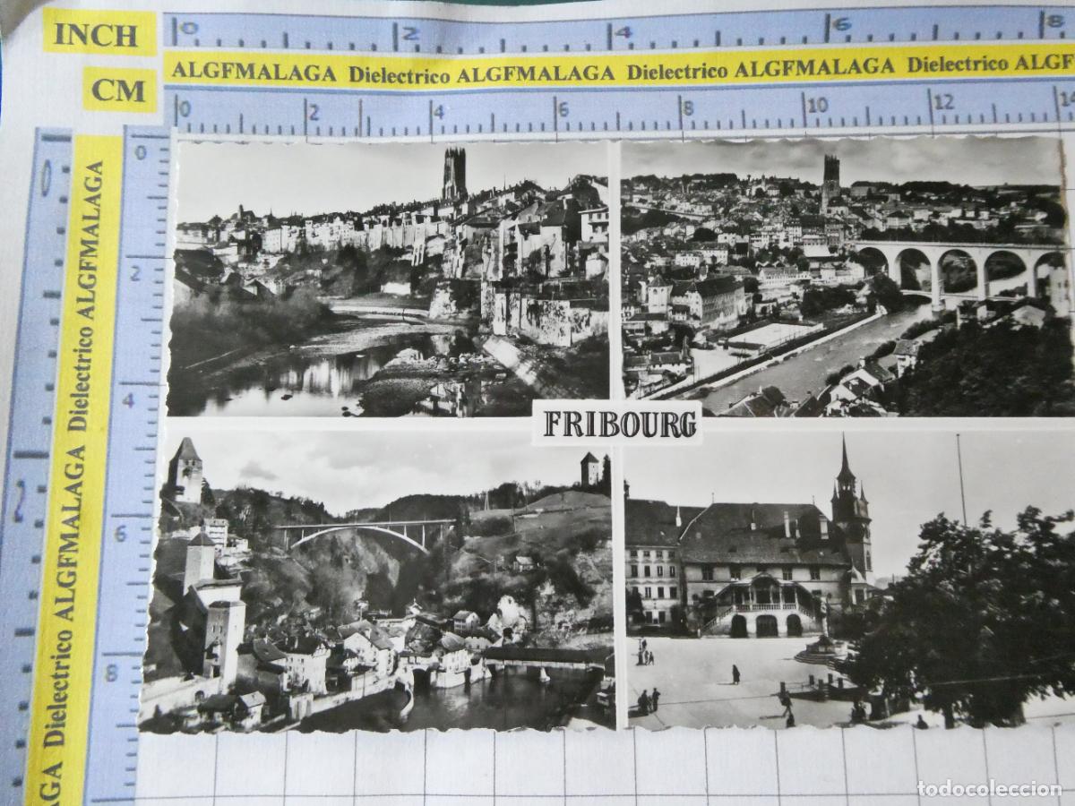 Postkarten: ANTIGUA POSTAL DE SUIZA. FRIBURGO FRIBOURG VISTAS. 1663