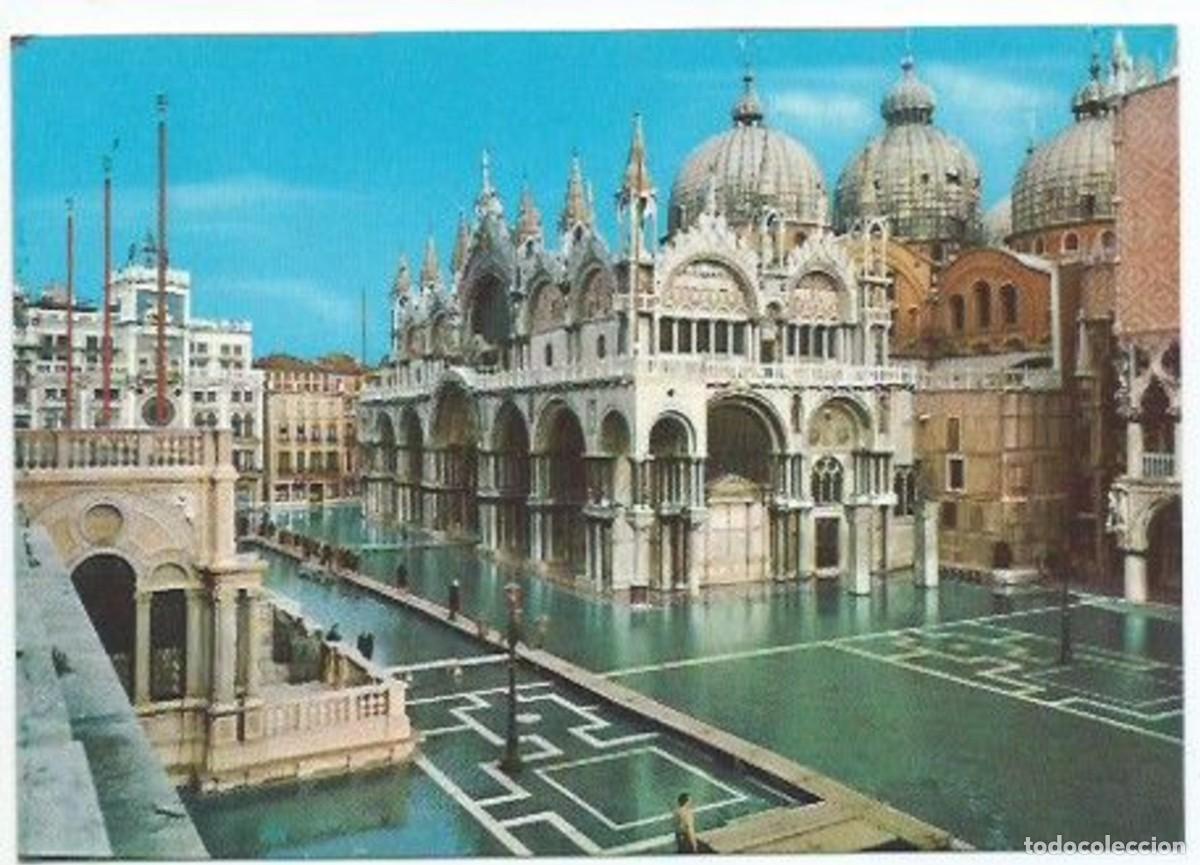Postais: PIAZZA SAN MARCO (ACQUA ALTA) - PIAZZA SAN MARCO (HIGH WATER).- VENEZIA / ITALIA
