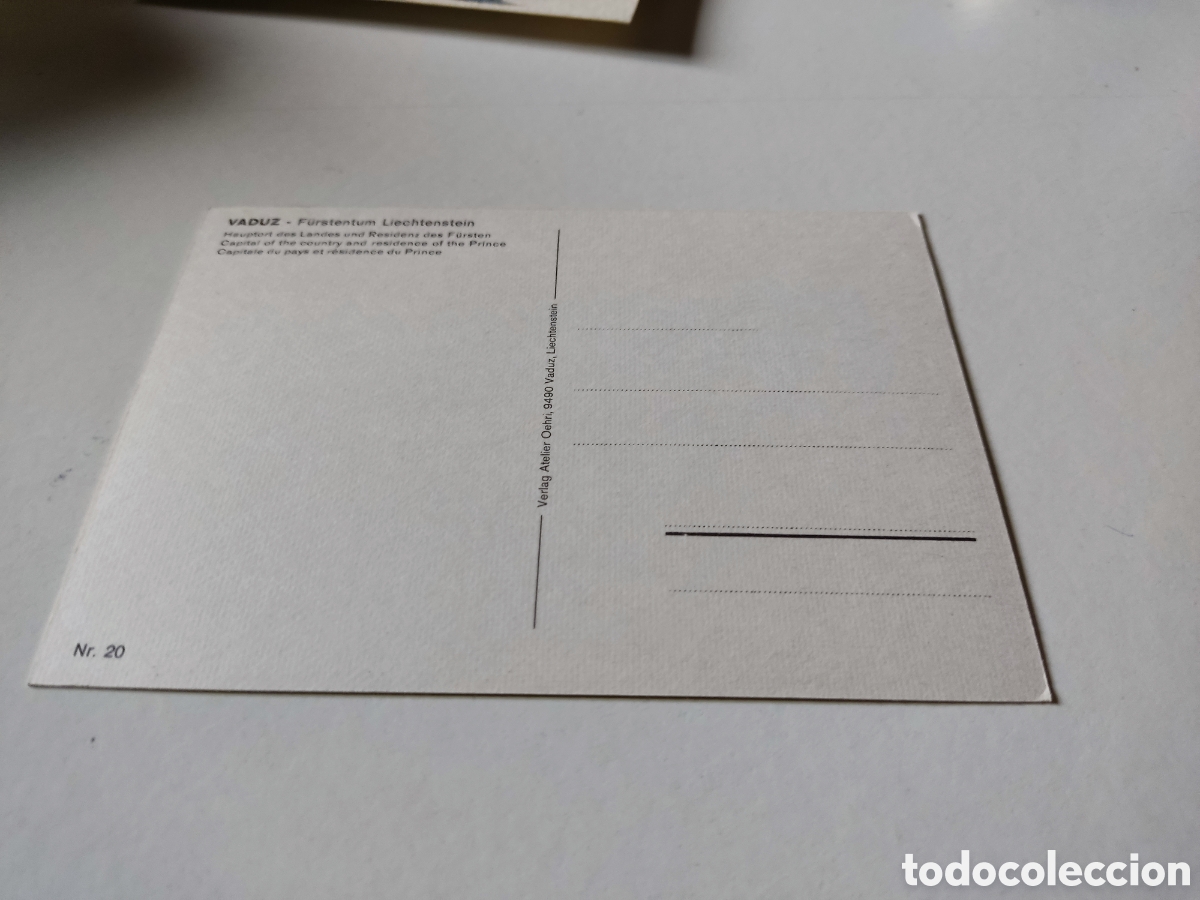 Postales: Postal Vaduz,liechtenstein - Foto 2