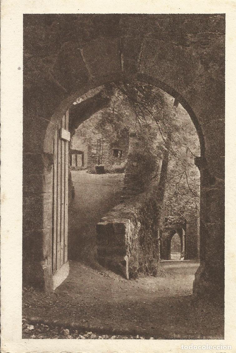 Postkarten: Baden-Baden. Schloss. Altes. Portal. Alemania. Postal. 10x15 cm. Sin escribir. 1930 aprox.