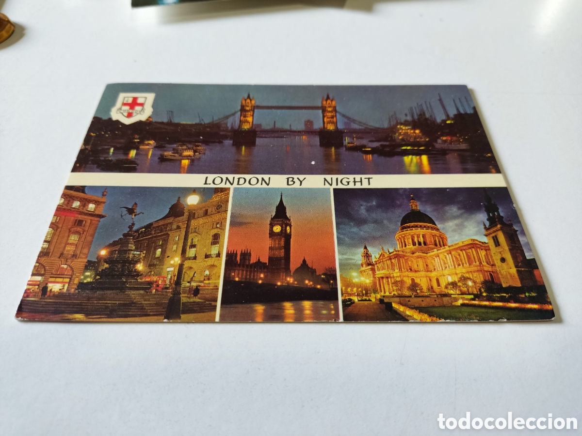 Postales: Postal Londres de noche - Foto 1