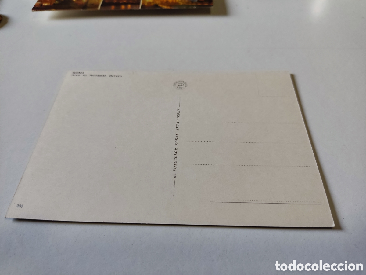 Postales: Postal Roma arco di Settimio Severo - Foto 2