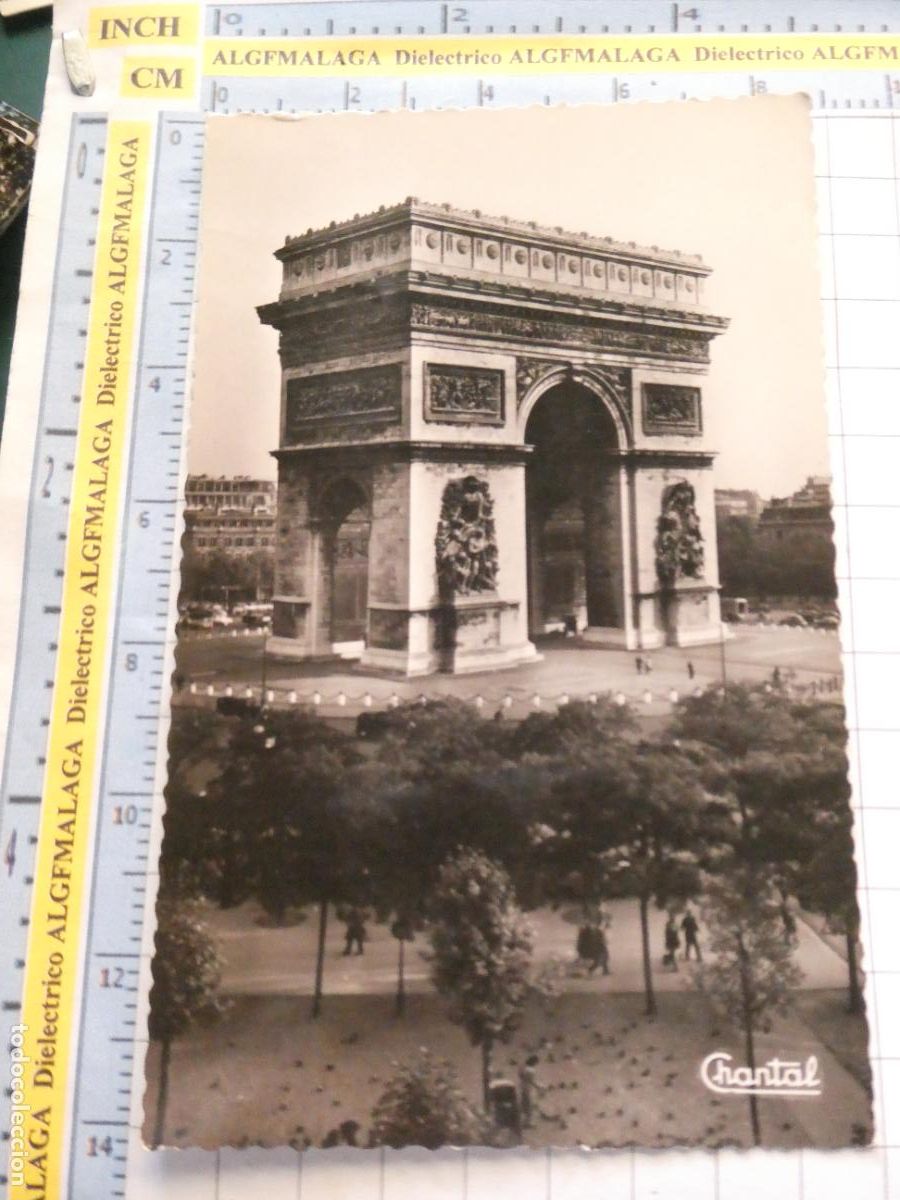 Postais: ANTIGUA POSTAL DE FRANCIA. PARIS L'ARC DE TRIOMPHE. 1717