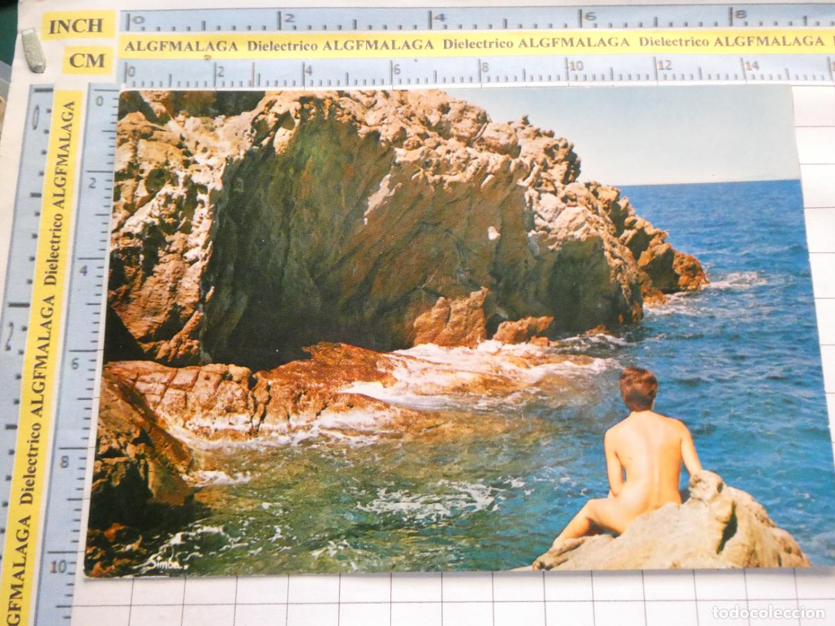 Cartoline: POSTAL DE FRANCIA. ILE DU LEVANT MUJER ESPALDAS DESNUDA. 1731