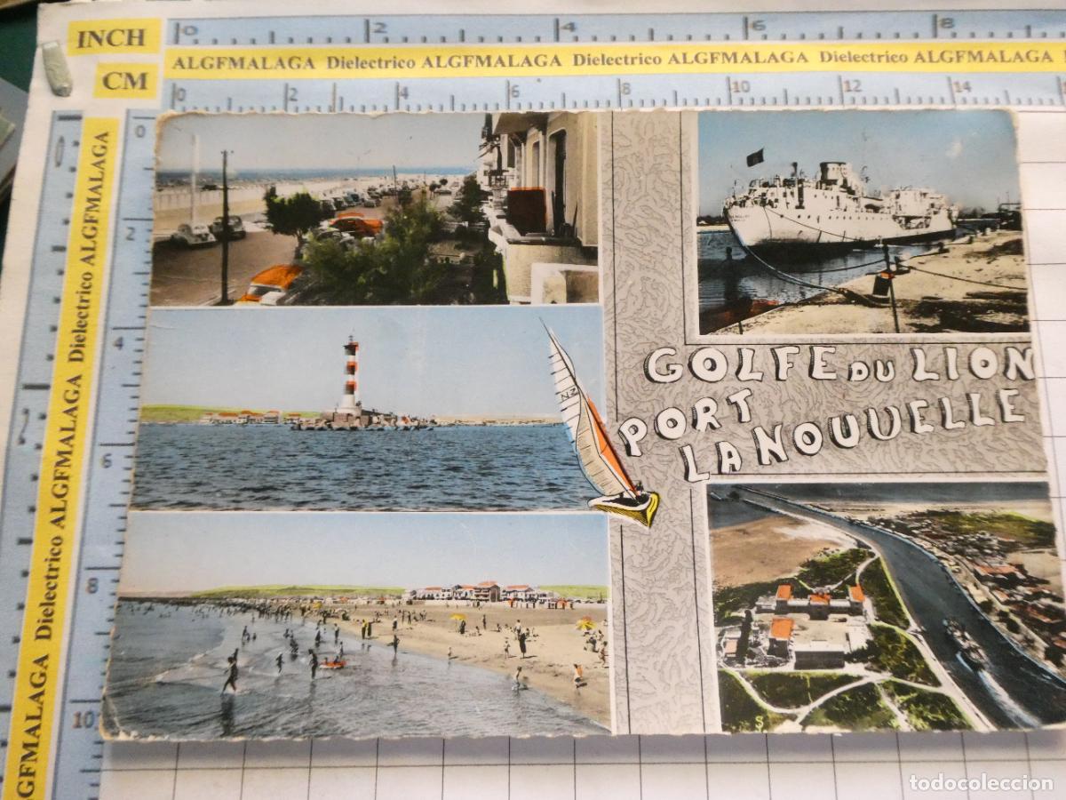 Postcards: POSTAL DE FRANCIA. GOLFE DU LION PORT LA NOUVELLE BARCO FARO. 1732