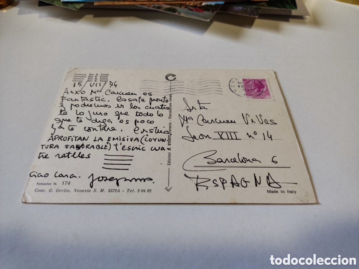 Postales: Postal Venecia........ - Foto 2