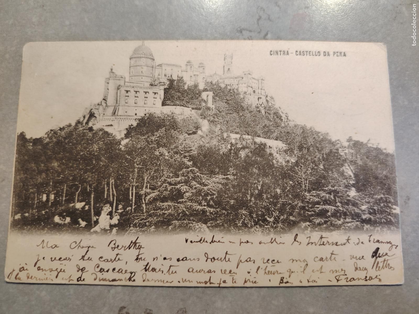 Postales: Portugal - castillo de Cintra