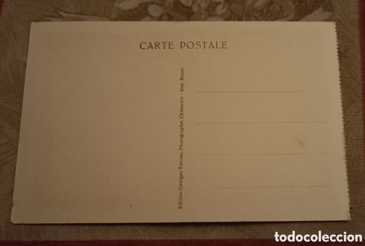 Postales: Antigua postal francesa - Chamonix - nueva - Foto 2