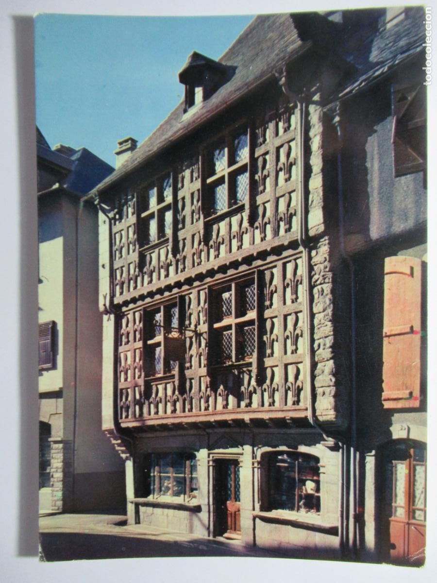 Cartoline: Vallee d'Aure - La Maison aux fleurs de Lys - Arreau