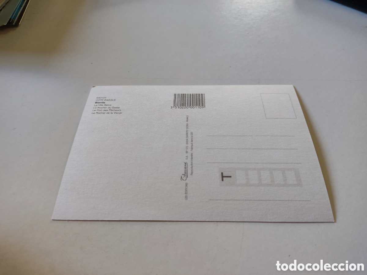 Postales: Postal Biarritz delfines - Foto 2