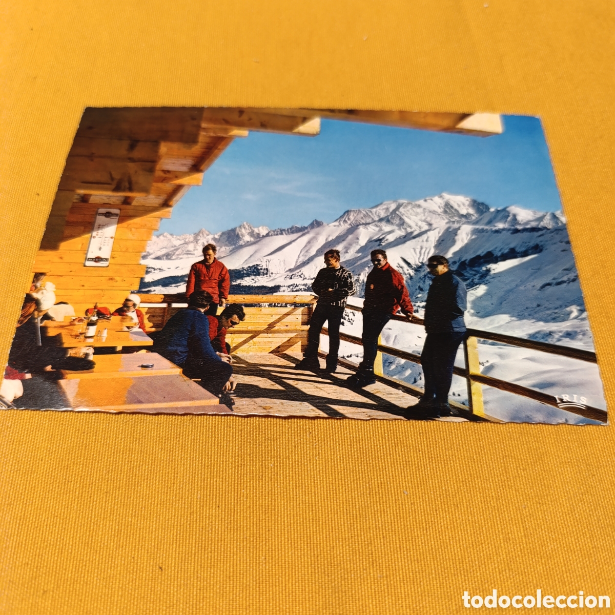 Postales: MEGEVE,CAPITAL DEL SKI,MONT BLANC,ANTIGUA POSTAL