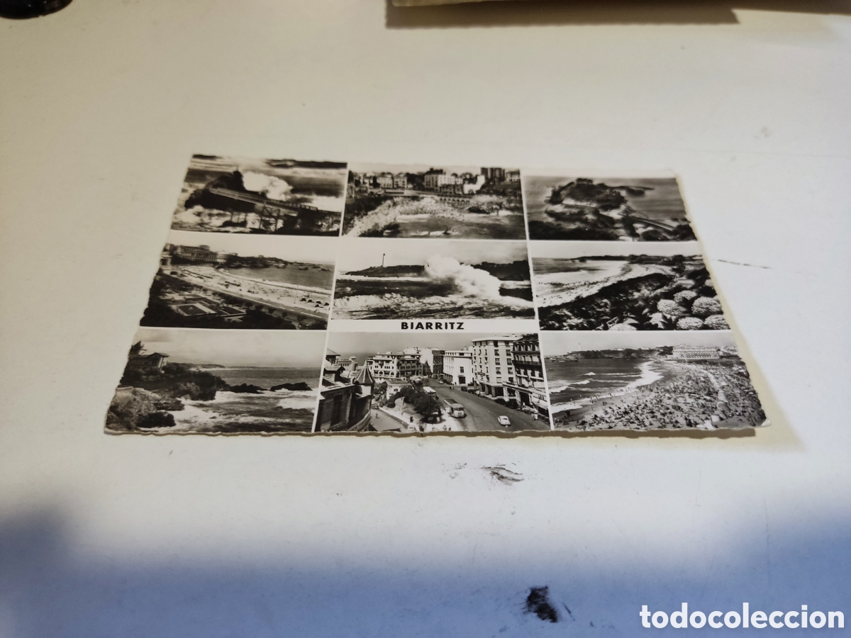 Postales: Postal antigua Biarritz - Foto 1