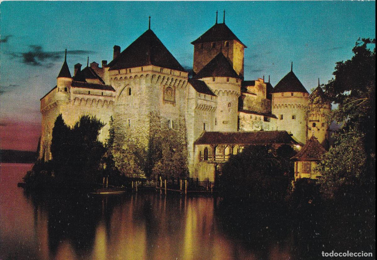 Postkarten: FRANCIA, CHILLON-MONTREUX, EL CASTILLO &ndash; PIERRE JAEGER 6054 &ndash; S/C