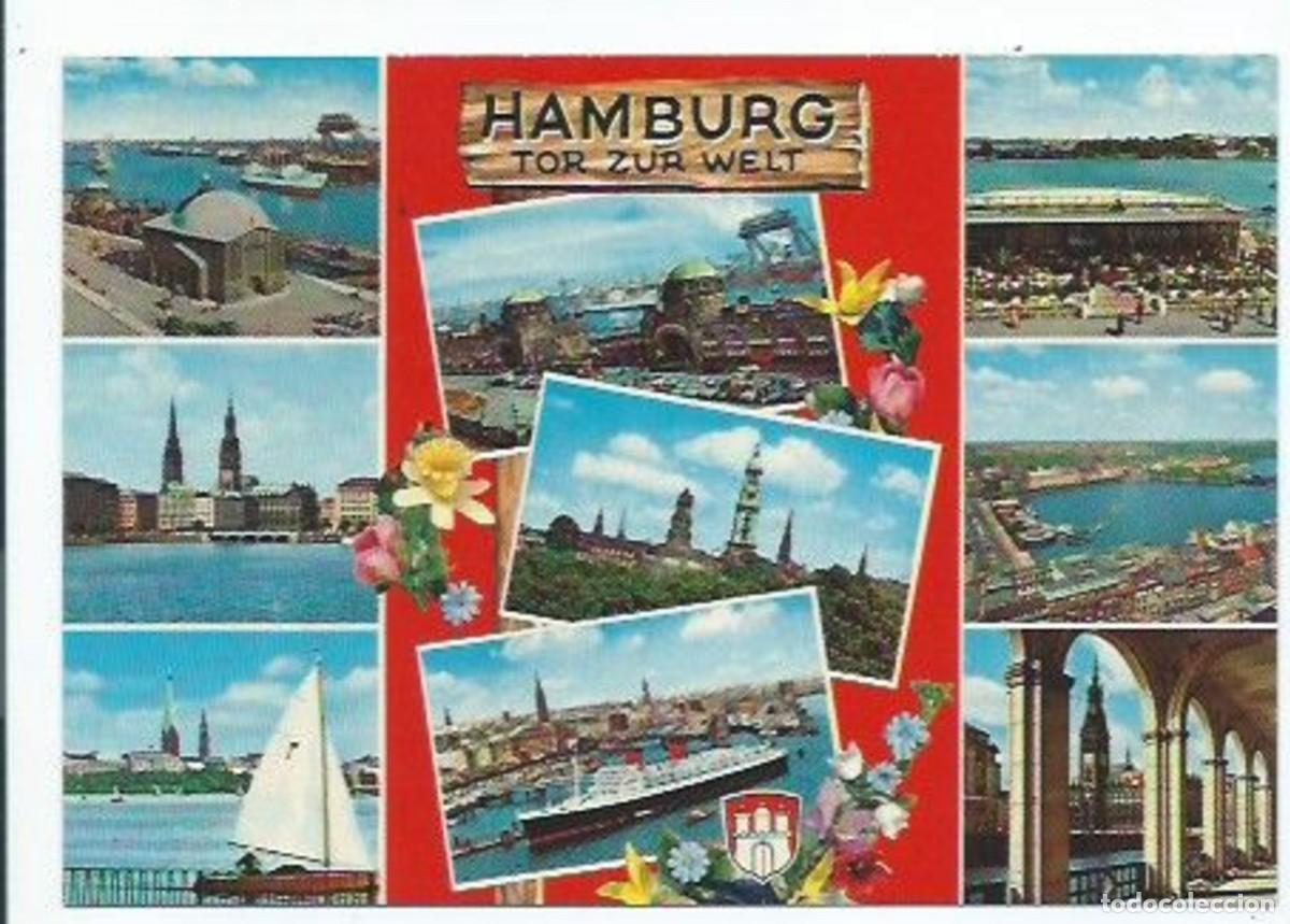 Postcards: TOR ZUR WELT.- HAMBURG - HAMBURGO.- ALEMANIA