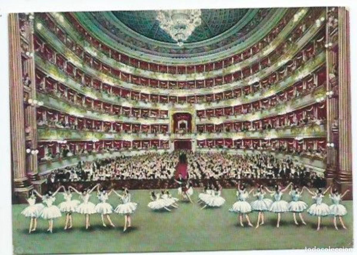 Postais: TEATRO ALLA SCAL, INTERNO - SCALA THEATRE, INTERIOR.- MILANO / ITALIA